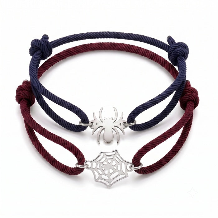 Couples Gothic Bracelet Set for Black White - alternate view 10