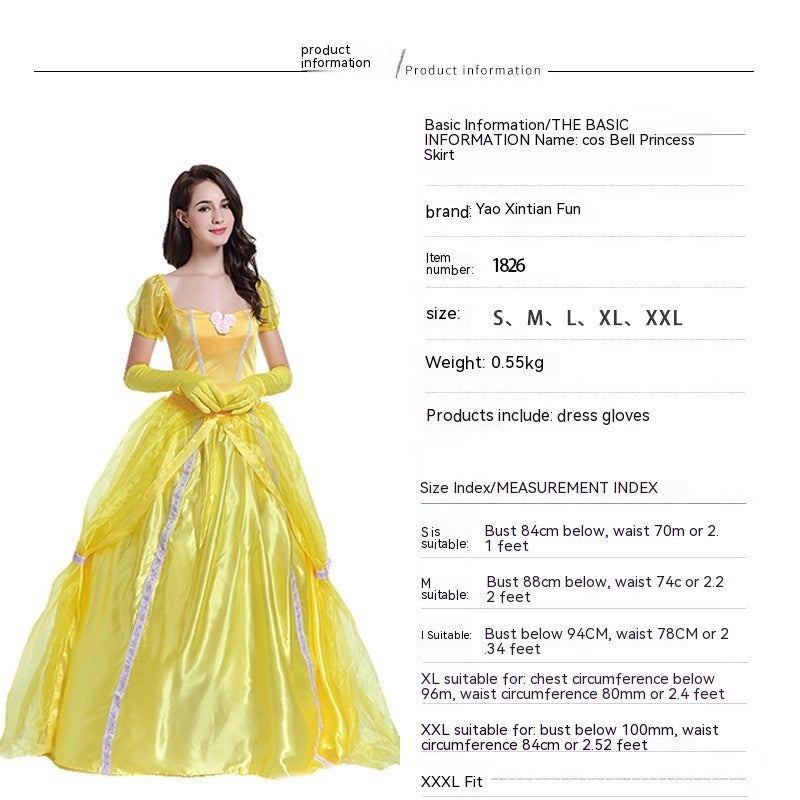 Halloween Costume Princess Dress Party Stage Wear - Discount Halloween City