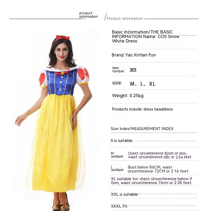 Halloween Costume Princess Dress Party Stage Wear - Discount Halloween City