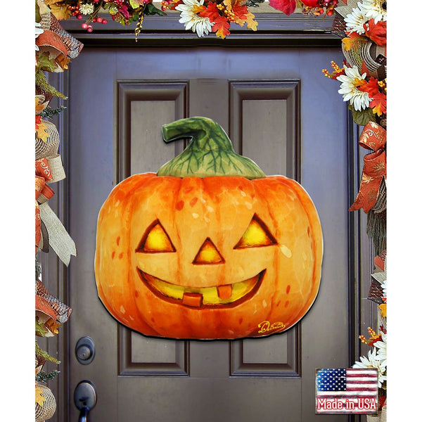 Halloween Pumpkin Door Decoration
