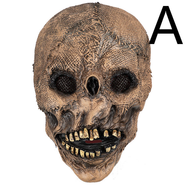 Halloween Latex Mask Headgear Makeup Performance Props - product image 5