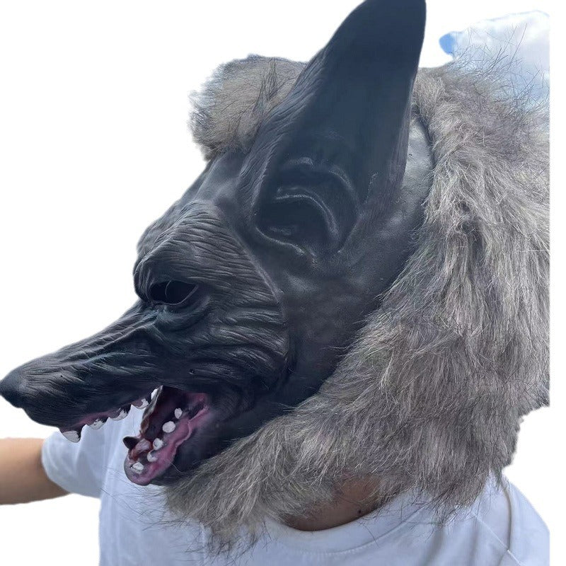 Halloween Wolf Head Wolf Gloves Animal Hood Mask - product image 6