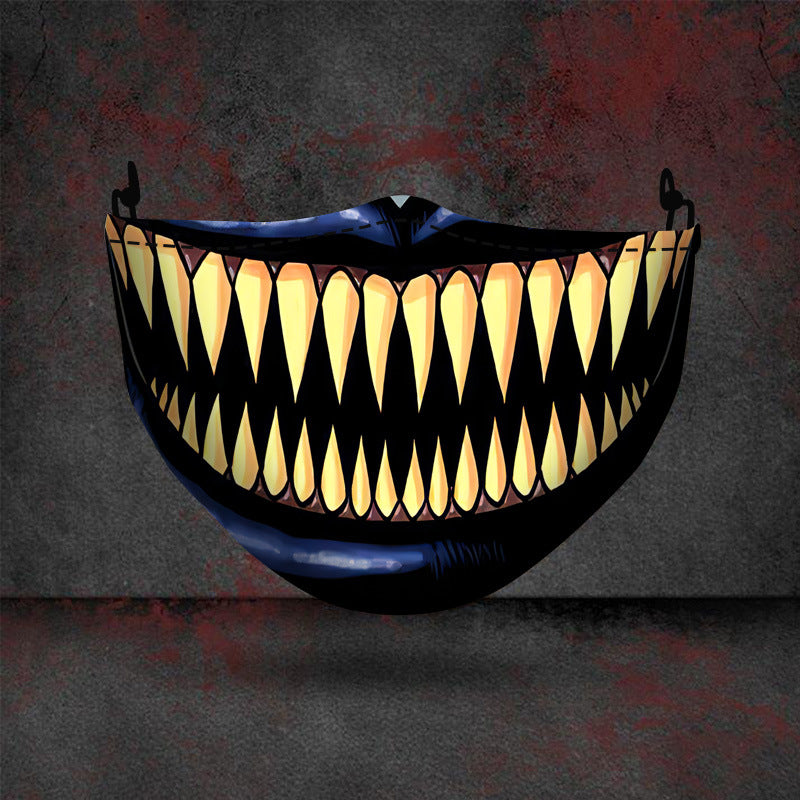 Halloween Printed Mask | Masks | Indoor Decorations - Decorations