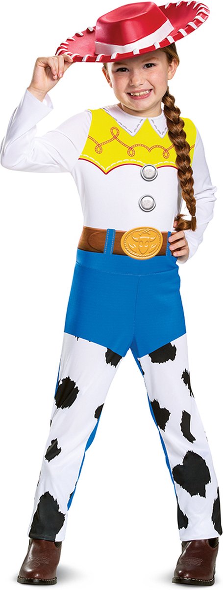 Disney Toy Story 4, Costume Jessie Classic, Size M (7-8 Years), Girls