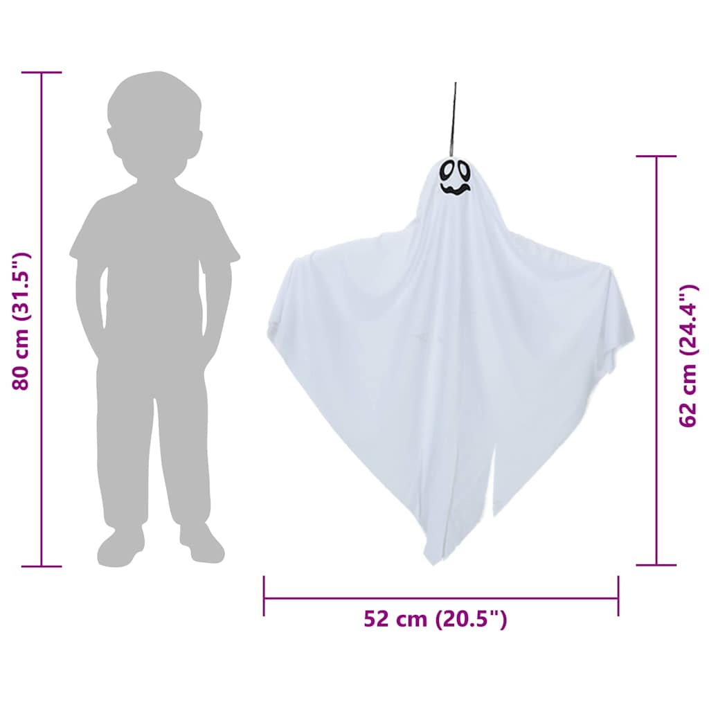 Hanging Halloween Ghost with 3 Leds - Discount Halloween City