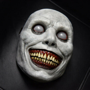 Creepy Halloween Smiley Face Mask Horror - Discount Halloween City