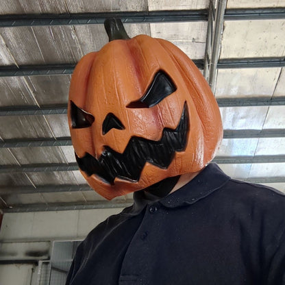 Halloween Pumpkin Mask Masquerade Show Props - Discount Halloween City