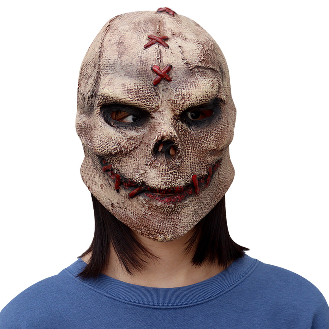 Halloween Stitching Horror Mask Cosplay Funny Dance Party - Discount Halloween City