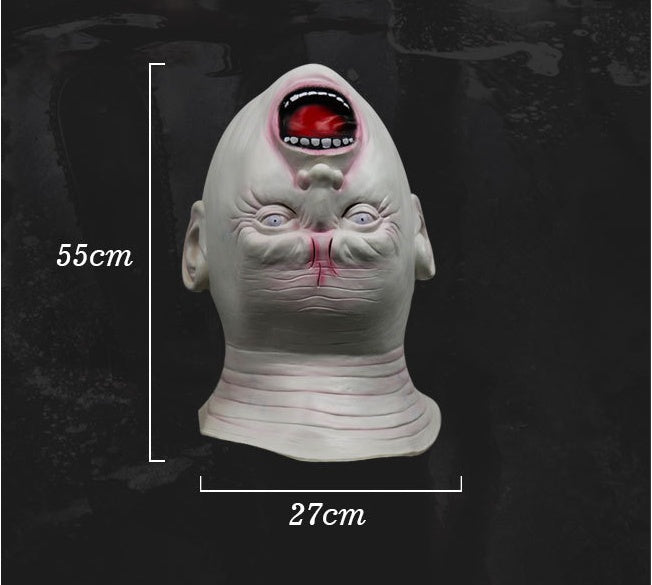 Halloween Horror Inverted Head Demon Mask - Discount Halloween City