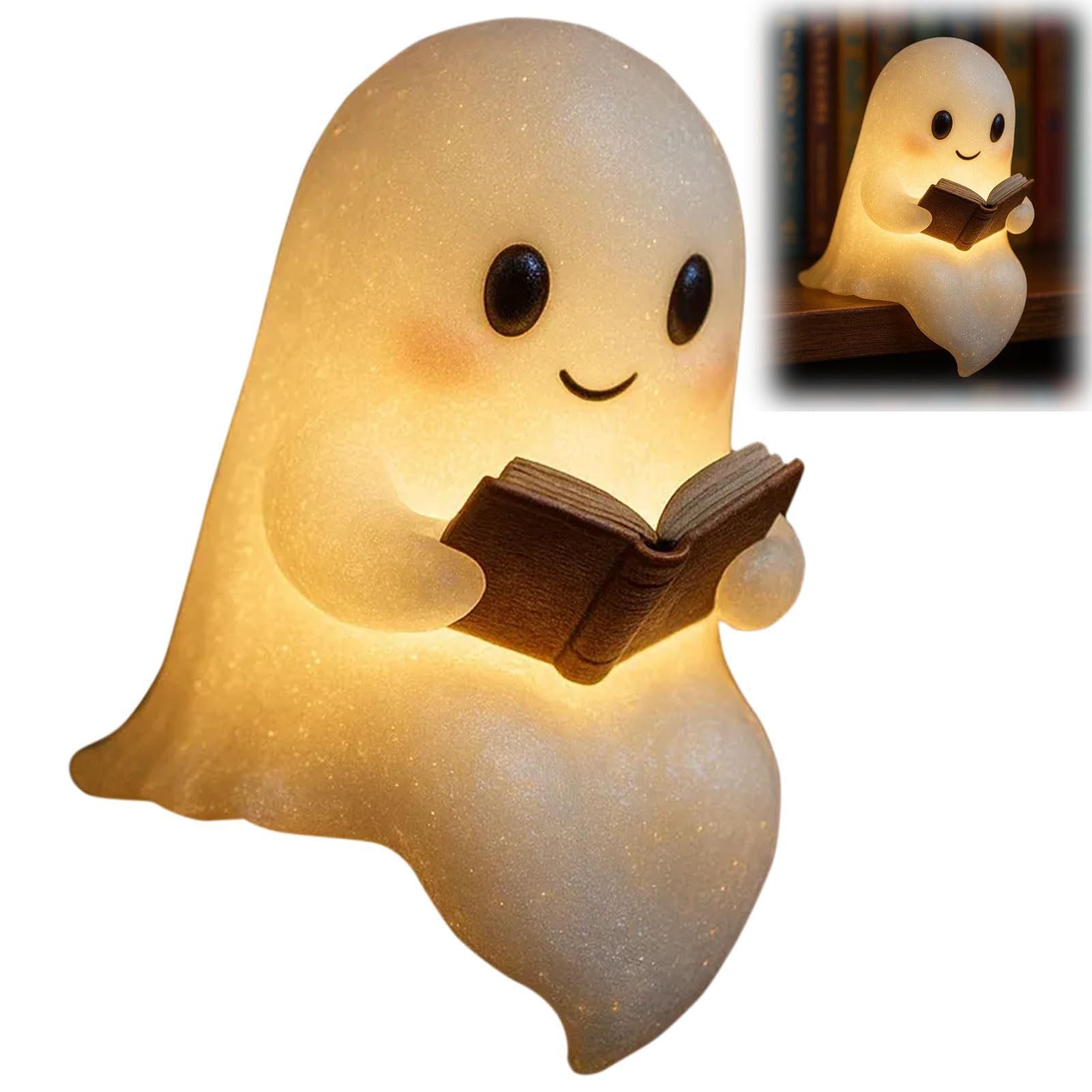 Cute LED Ghost Night Light Kids's Nightlight Gift Bedside - Discount Halloween City