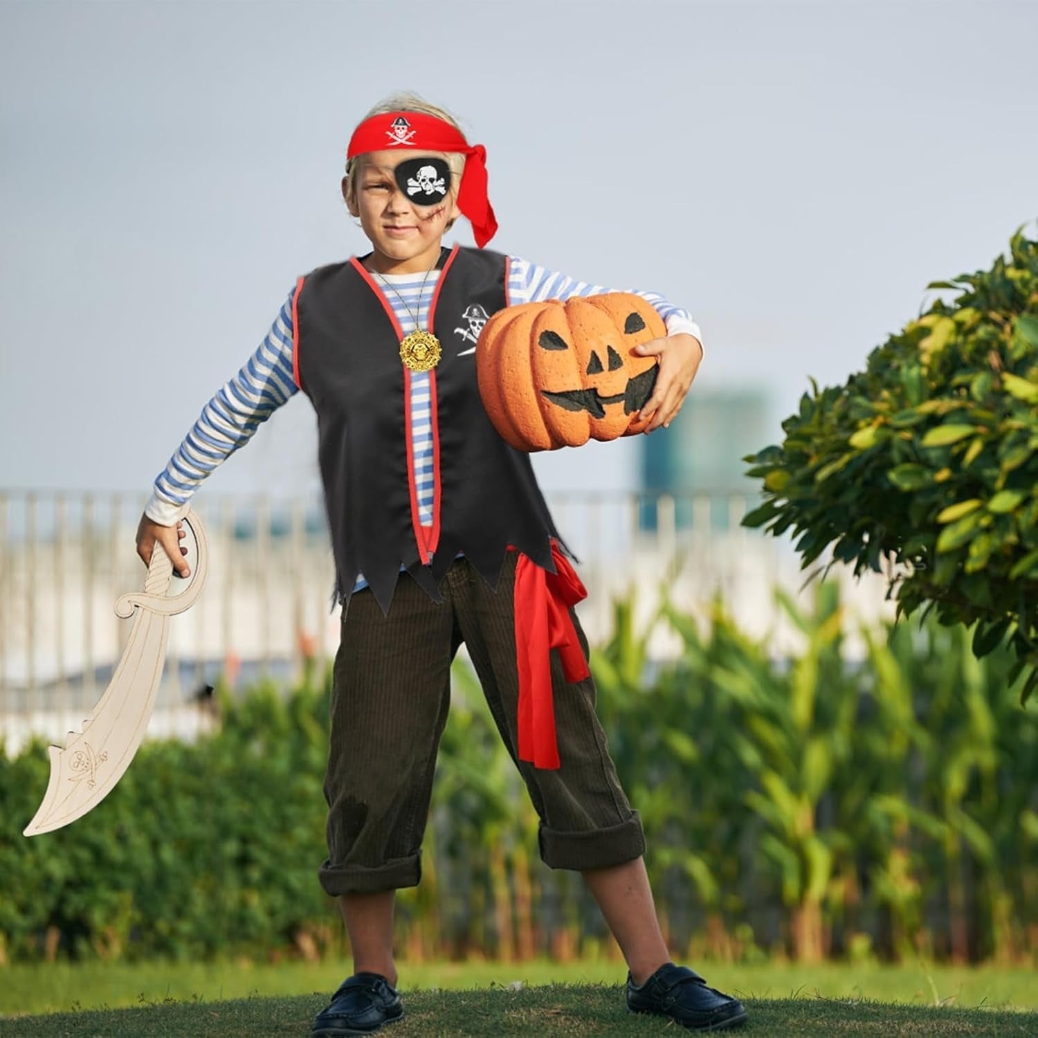 Halloween Set of 9 Pirate Costumes - product image 4