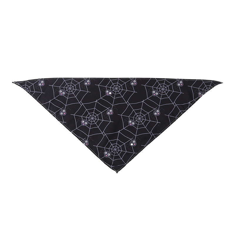 Halloween Dogs and Cats Pet Print Scarf - Discount Halloween City