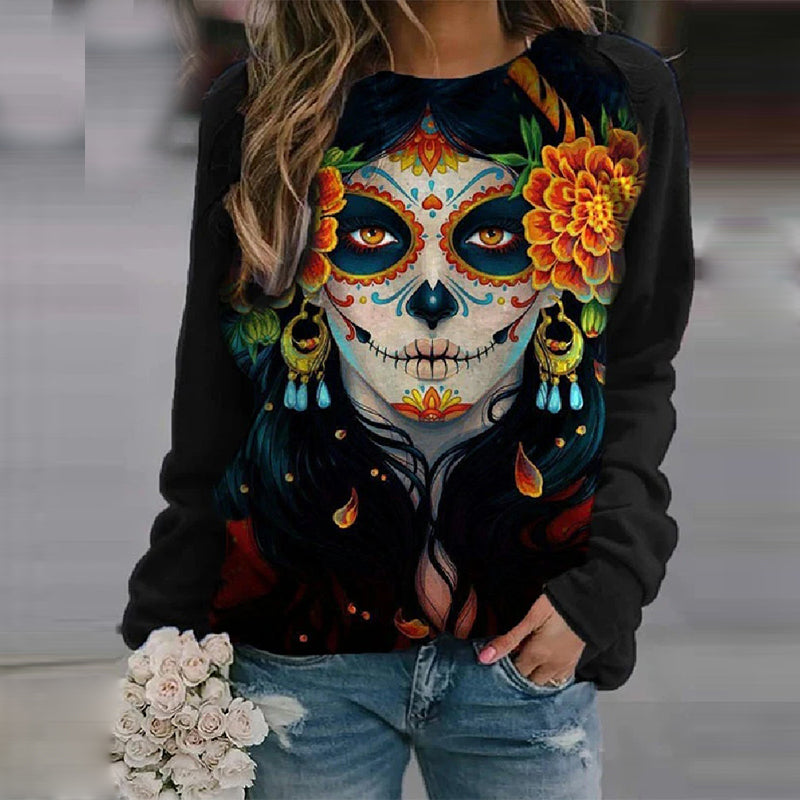 Halloween Print Sweatshirt - product image 4