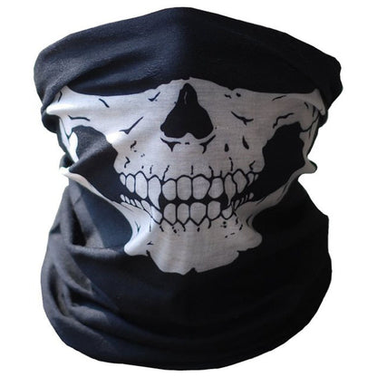 Halloween Skull Party Scarves Mask Masquerade Mardi Gras - Discount Halloween City