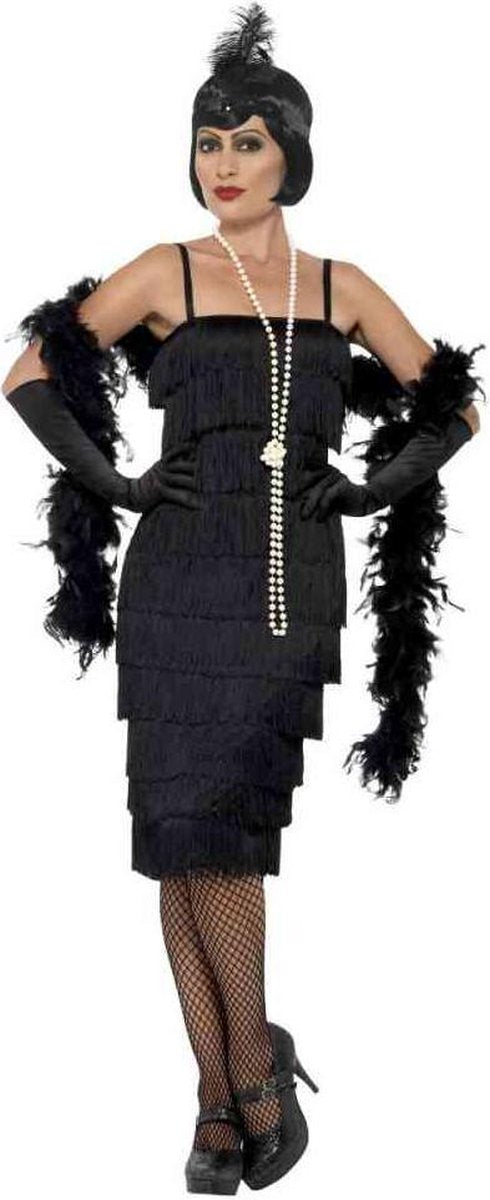 Smiffys Flapper Costume - 2xl - Black