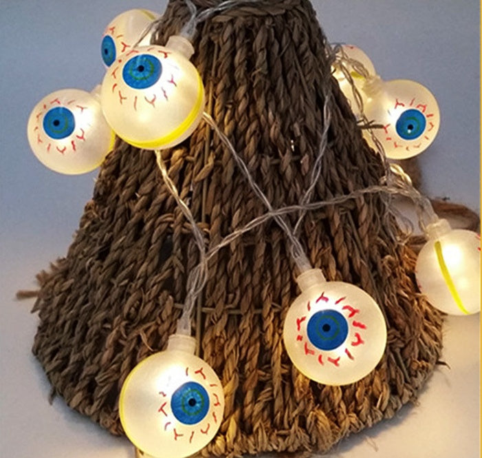 Halloween Decoration Pumpkin Light LED String Lights Lantern - Discount Halloween City
