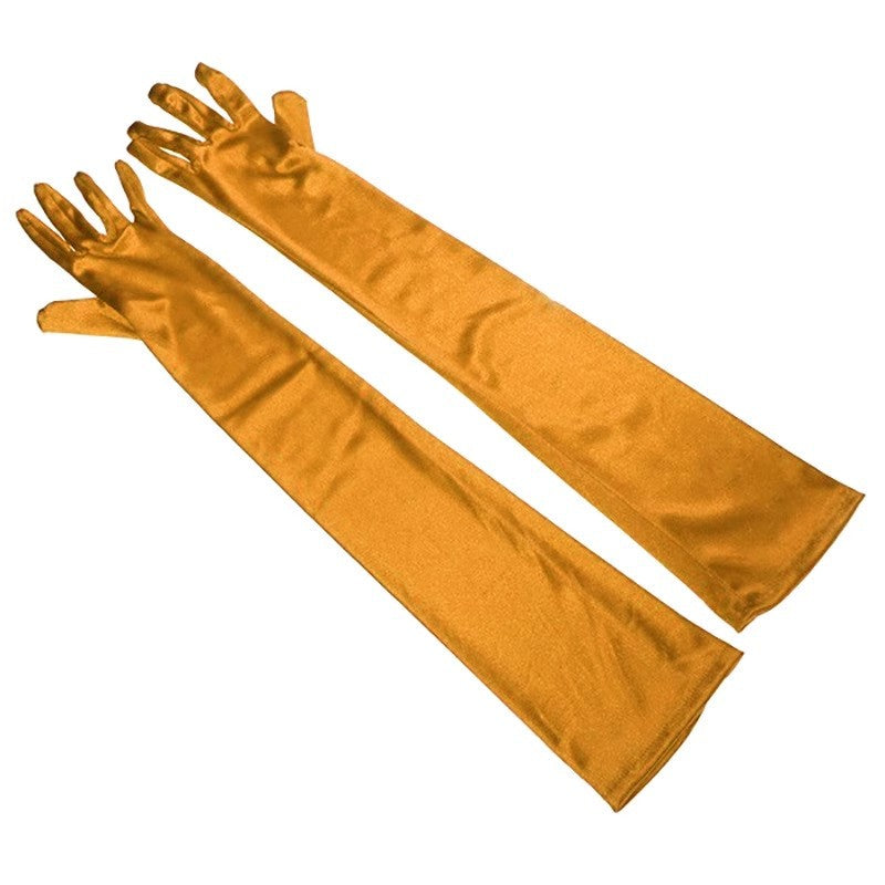 Women's Satin Stretch Gloves - alternate view 18