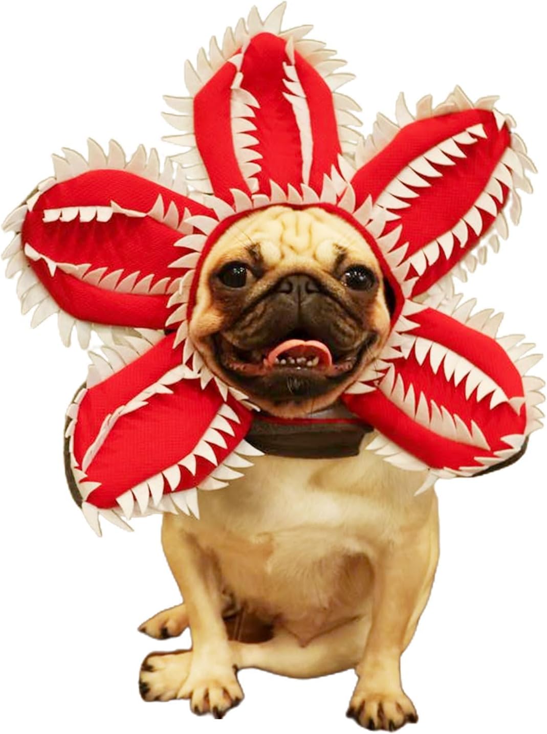 Dog Halloween Chomper Costume - Pet Holiday Demon Hat Scary - Discount Halloween City