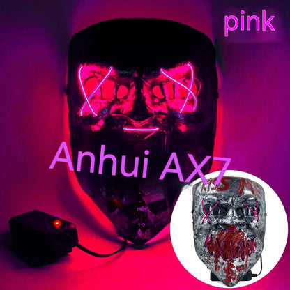 Cold LED Mask Halloween Horror Prop - Discount Halloween City