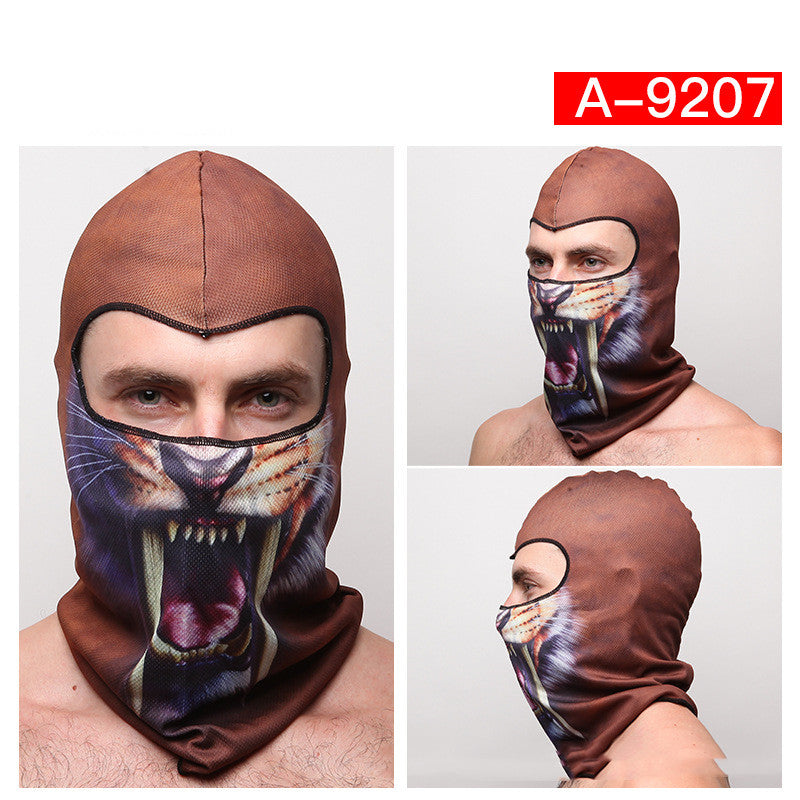 Skull Riding & Skating Dust Hood Face Covering