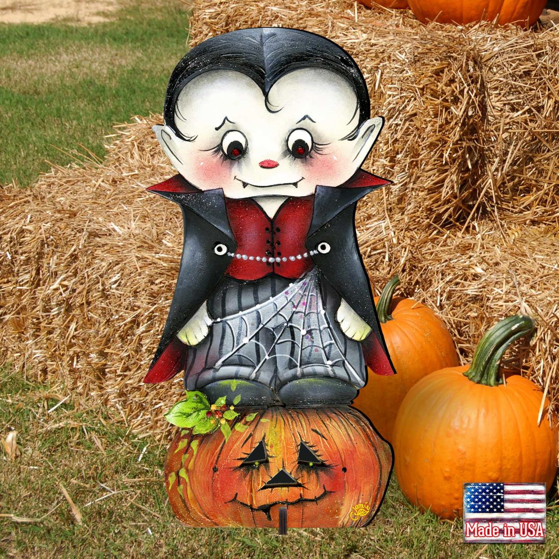 Dracula Halloween Outdoor Decor by Jamie Mills-Price - Thanksgiving Halloween Decor - 8457401F