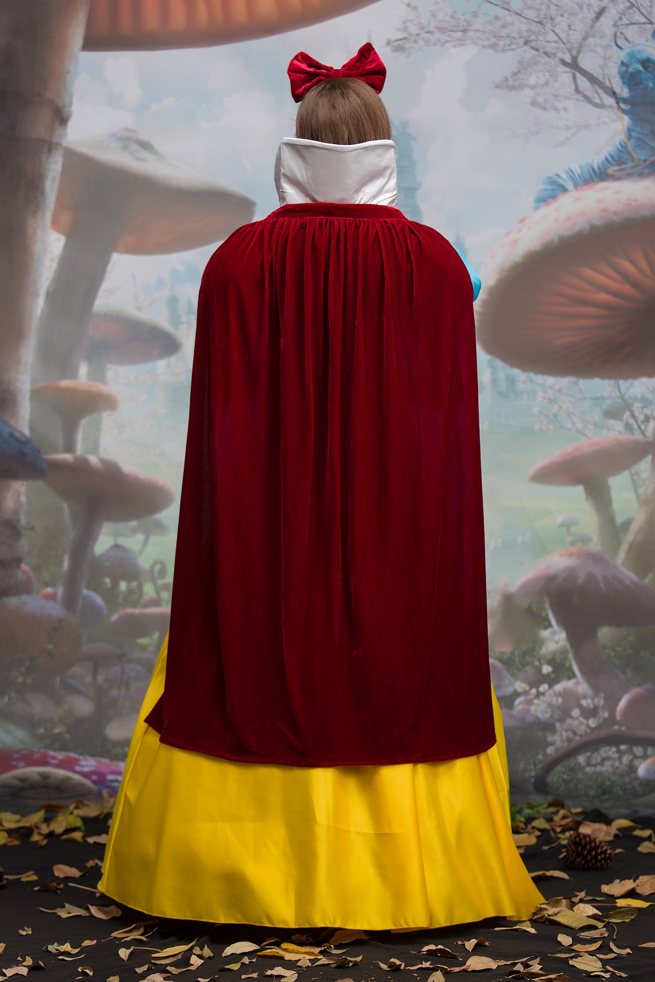 Rflong Dress Halloween Stage Costume Cape Plus Size - Discount Halloween City