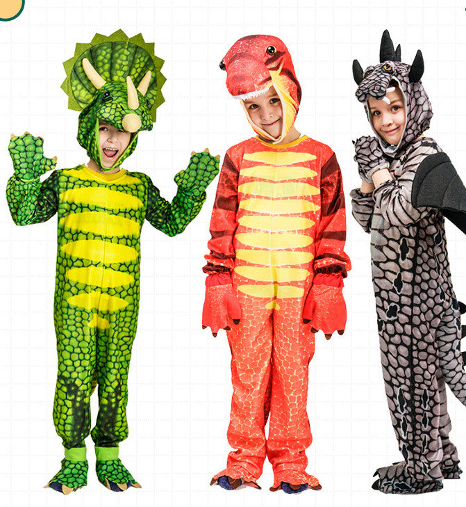 Kids Dinosaur Performance Props Costume Halloween Masquerade - Discount Halloween City