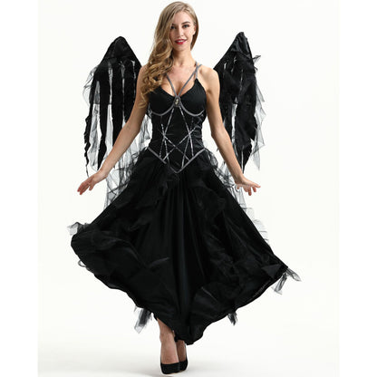 Halloween Demon Dark Angel Costume | Hats | Costumes - Accessories