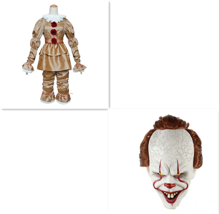 Clown Back to the Soul Cos Costume Penny Wise Cosplay - Discount Halloween City
