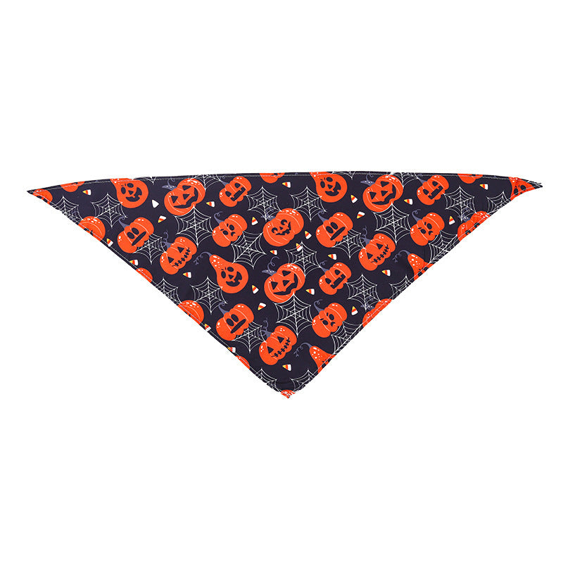 Halloween Dogs and Cats Pet Print Scarf - Discount Halloween City