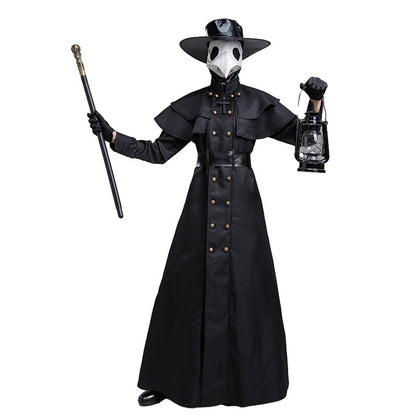 Halloween Medieval Steam Punk Plague Doctor Costume Beak - Discount Halloween City