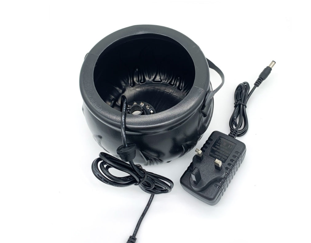 Halloween Witch Pot Smoke Machine LED Humidifier Color - Discount Halloween City