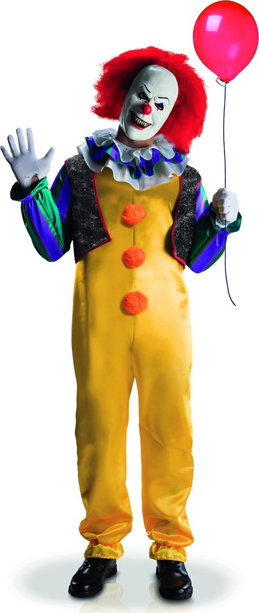 Horror Clown-Style Horror Clown Adult Costume - M/L
