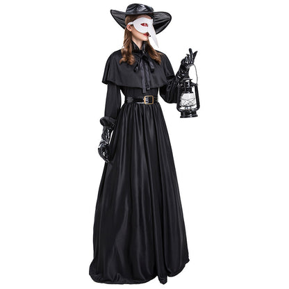 Halloween Medieval Steam Punk Plague Doctor Costume Beak - Discount Halloween City