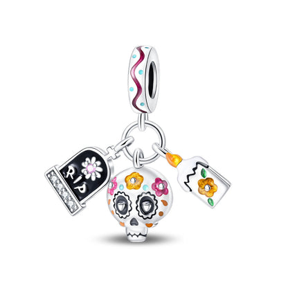 Skull DIY Bead Bracelet Accessories - alternate view 9