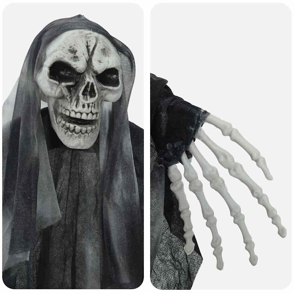 Hanging Halloween Ghost 3 Pcs Black 26 × 43.3 in (66 × 110 cm) Polyester - Discount Halloween City