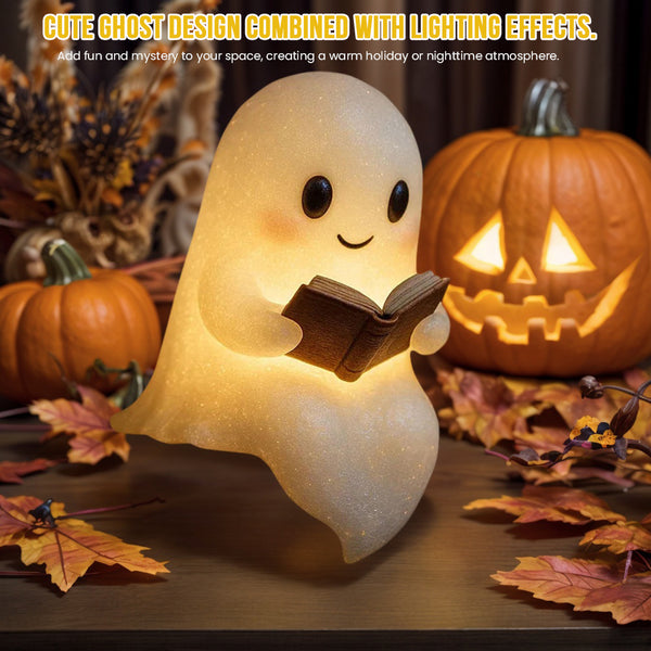 Cute LED Ghost Night Light Kids' Nightlight Gift Bedside - Discount Halloween City