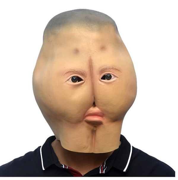 Halloween Latex Funny Butt Mask - Discount Halloween City