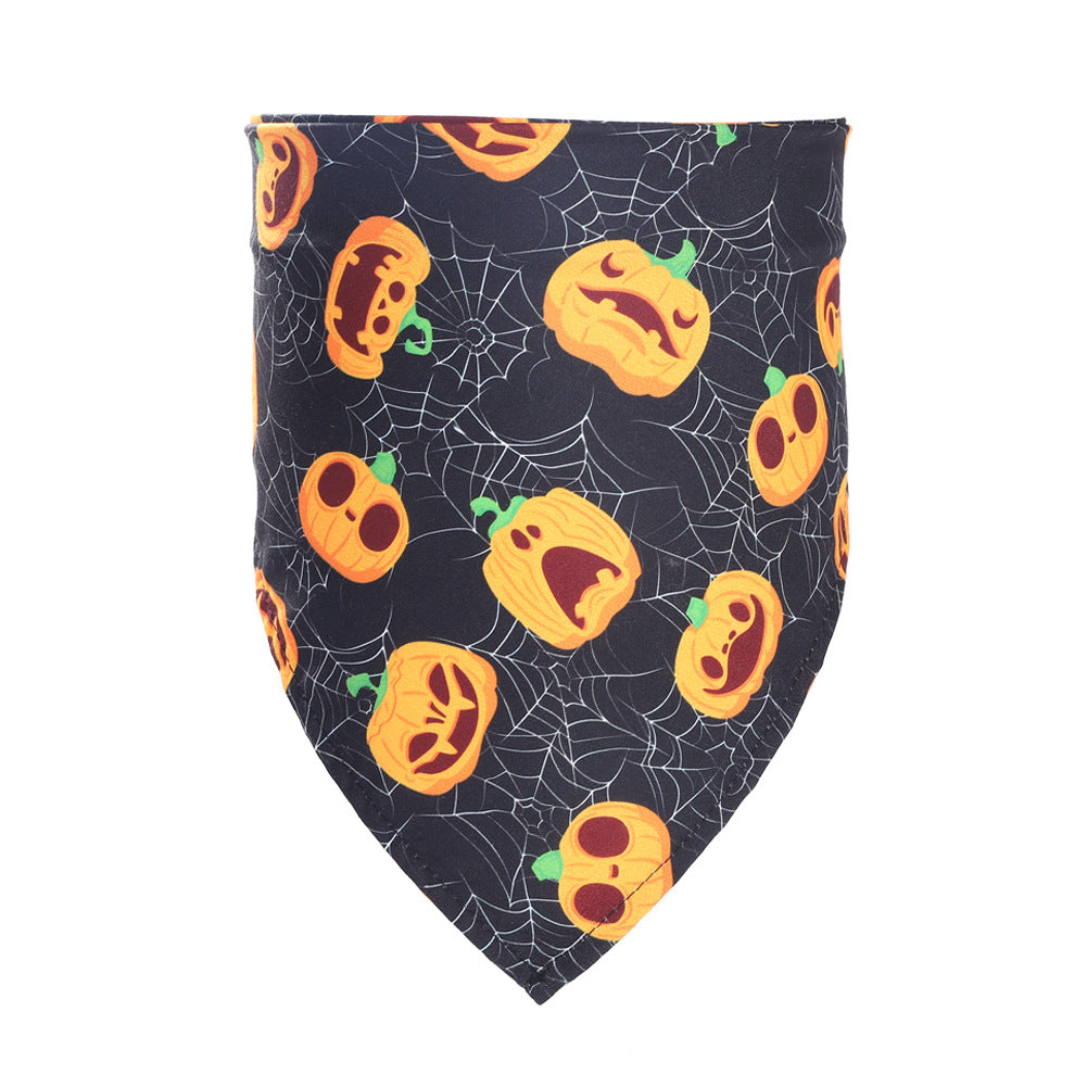 Halloween Pet Bandana - 05 Black Pumpkin - product image 10