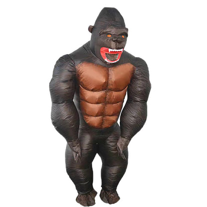 Halloween Performance Funny Inflatable King Kong Costume - Discount Halloween City