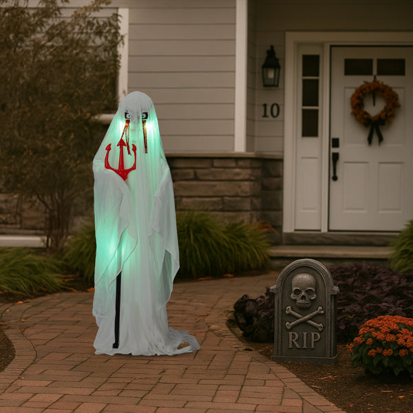 4.3ft Halloween Decorations Outdoor Life Size Animatronics - View 9