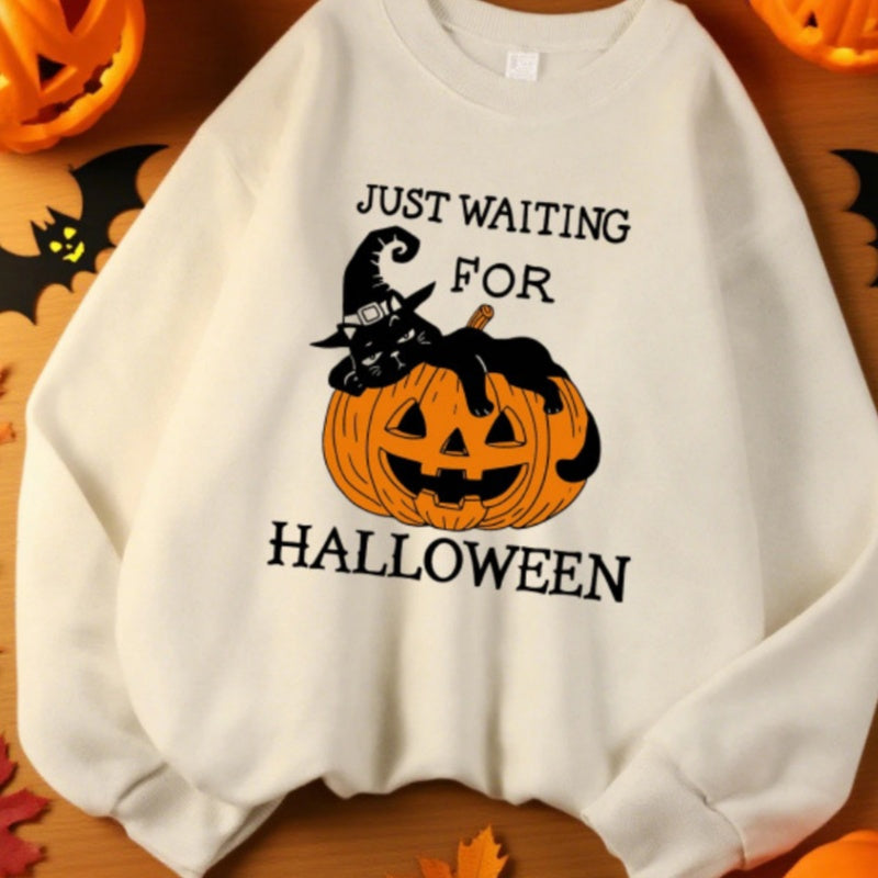 Pumpkin Design Halloween Sweatshirt