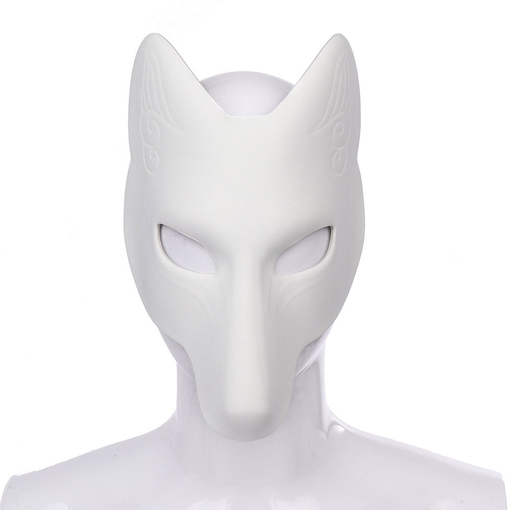 DIY Leather Fox Mask Prop