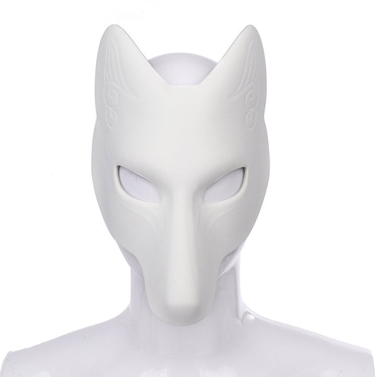 DIY Leather Fox Mask Prop