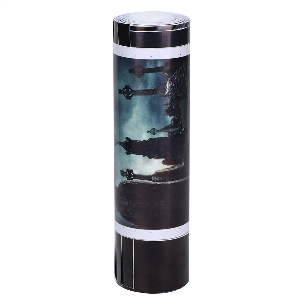 3D Waterproof Stair Wall Crow Tombstone Stickers