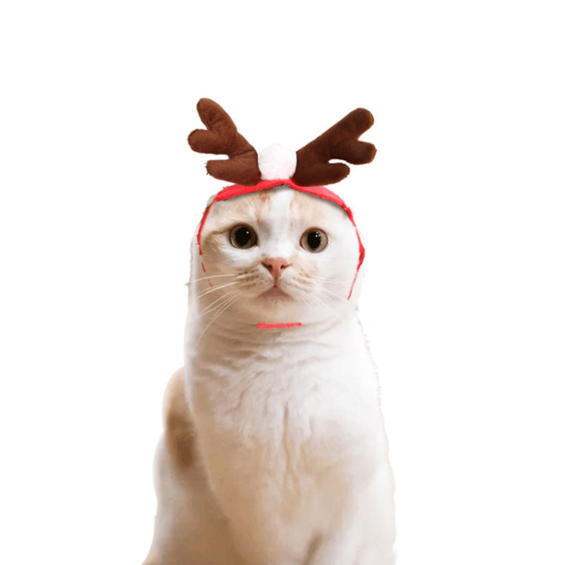 Cute Dog Cat Costume Christmas Cloak Halloween Disguise Cat - Discount Halloween City