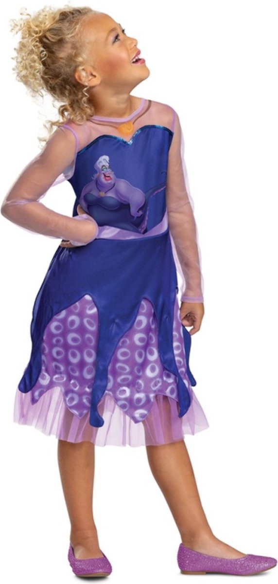 Disney Ursula Villain Costume for Kids - Up to 8 Years