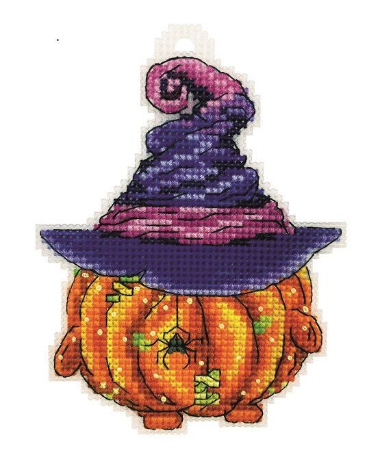Pumpkin Counted Cross Stitch Kit by Alisena 8070A
