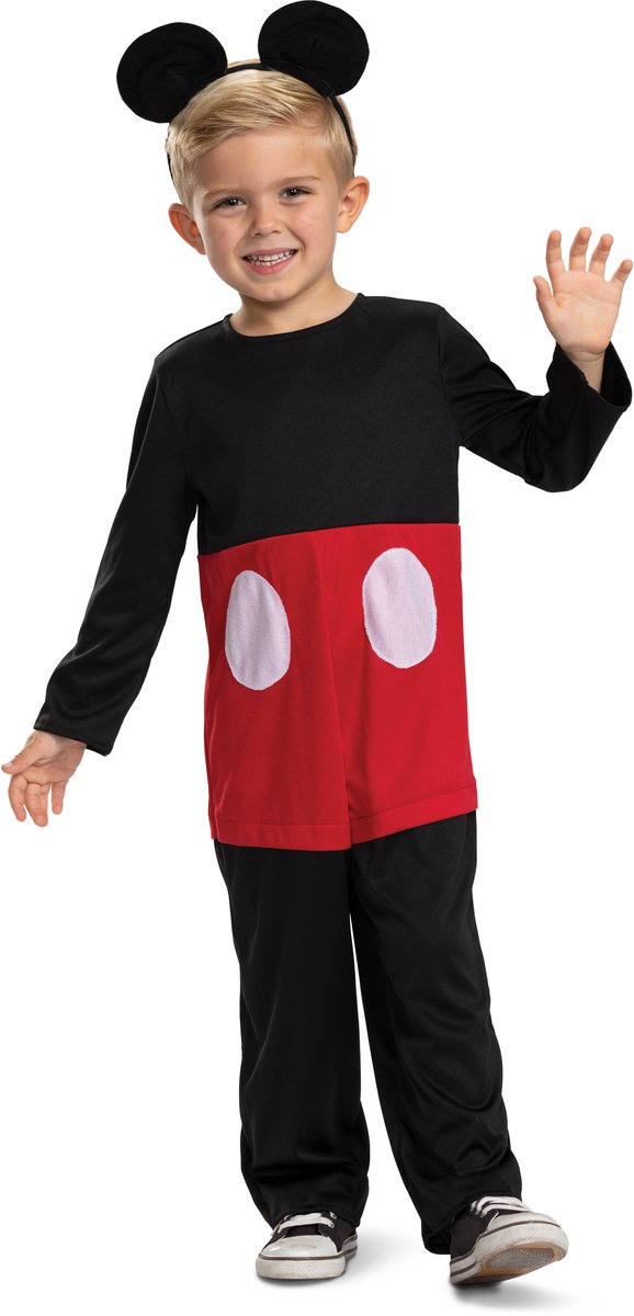 Disney Preschool Cg Mickey Friends, Mickey Costume Classic, Size S (5 - 6 Years),
