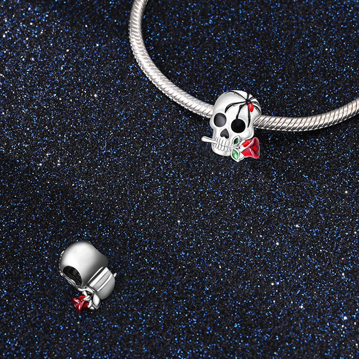 Skull DIY Bead Bracelet Accessories
